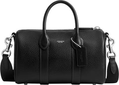 Coach Men's Compass Bag 25, premium leather travel bag with structured design and signature hardware.
