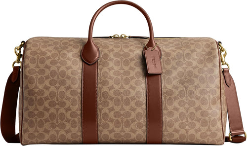 Coach Men's Compass 50 Bag – Premium leather travel bag for professionals, featuring durable construction and sleek design.