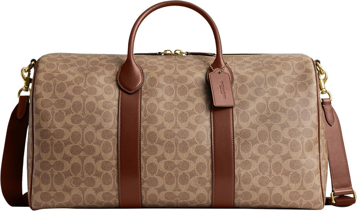 Coach Men's Compass 50 Bag – Premium leather travel bag for professionals, featuring durable construction and sleek design.