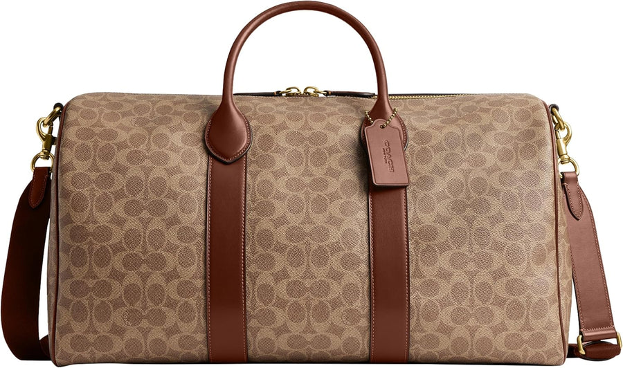 Coach Men's Compass 50 Bag – Premium leather travel bag for professionals, featuring durable construction and sleek design.